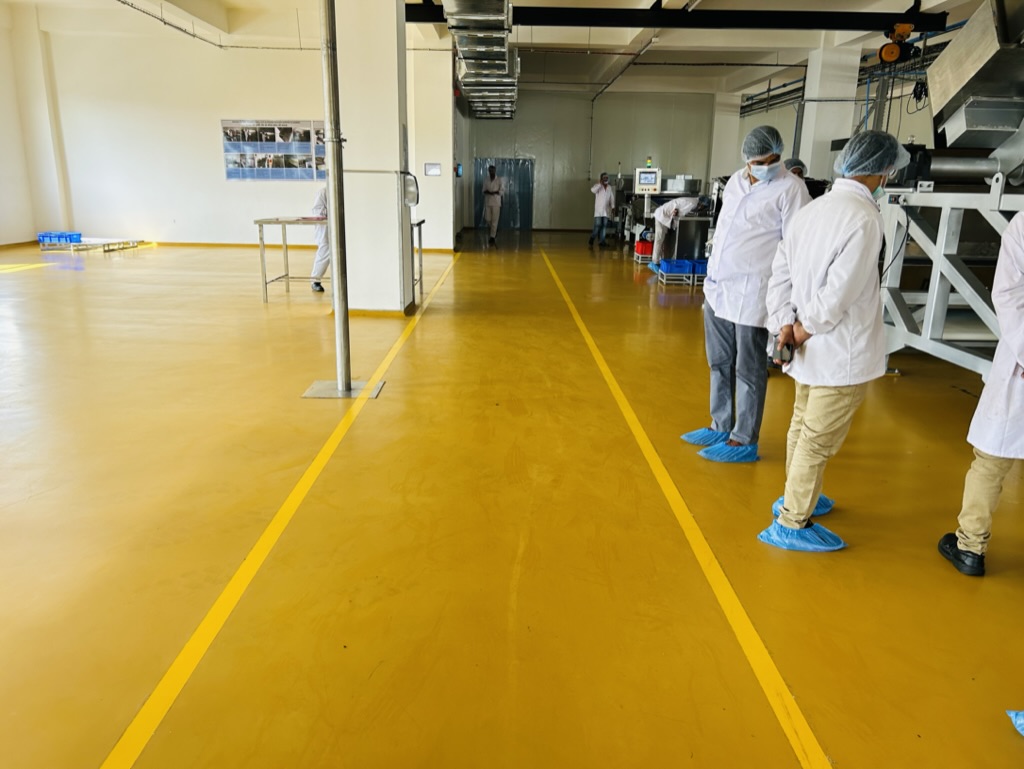 Industrial PU flooring project