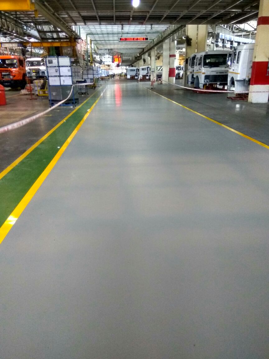 Continuous flooring system